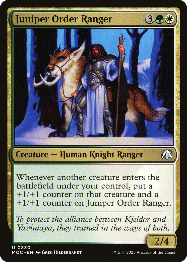 Juniper Order Ranger [March of the Machine Commander] | Gamers Paradise