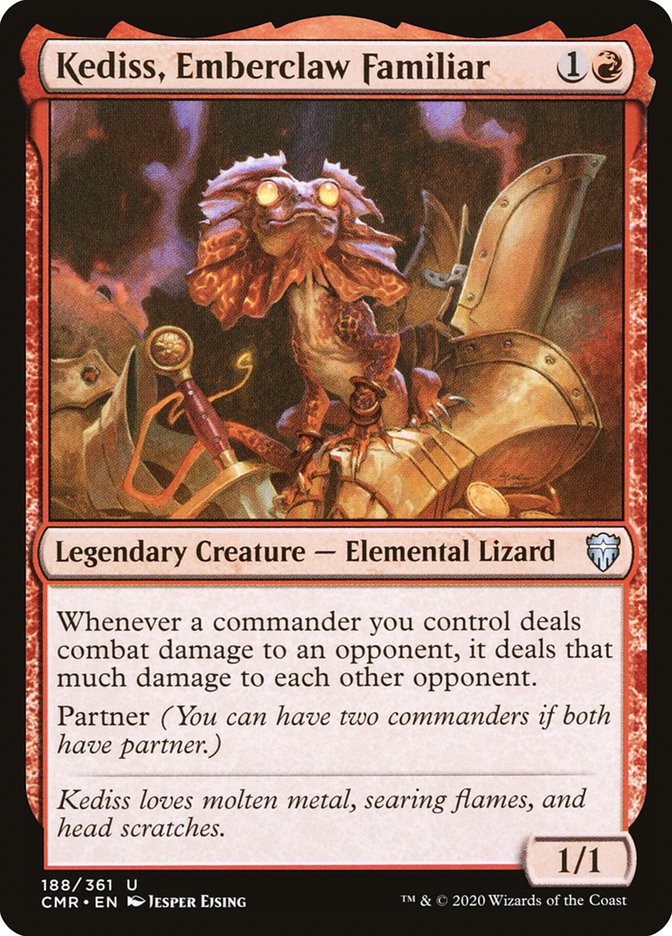 Kediss, Emberclaw Familiar [Commander Legends] | Gamers Paradise