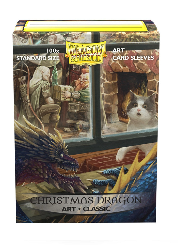 Dragon Shield: Standard 100ct Art Sleeves - Christmas Dragon (2019) | Gamers Paradise
