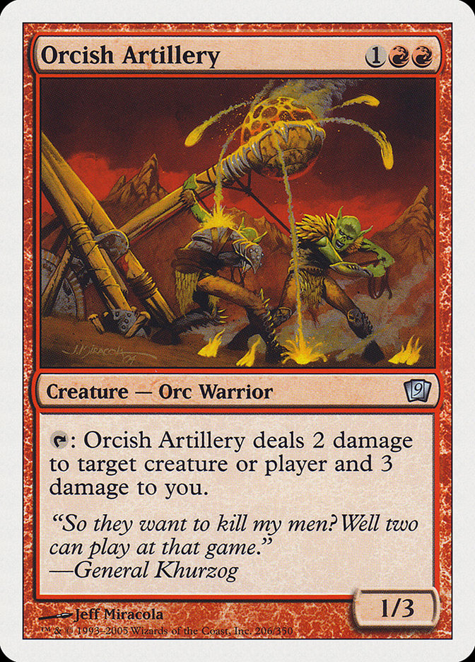 Orcish Artillery [Ninth Edition] | Gamers Paradise