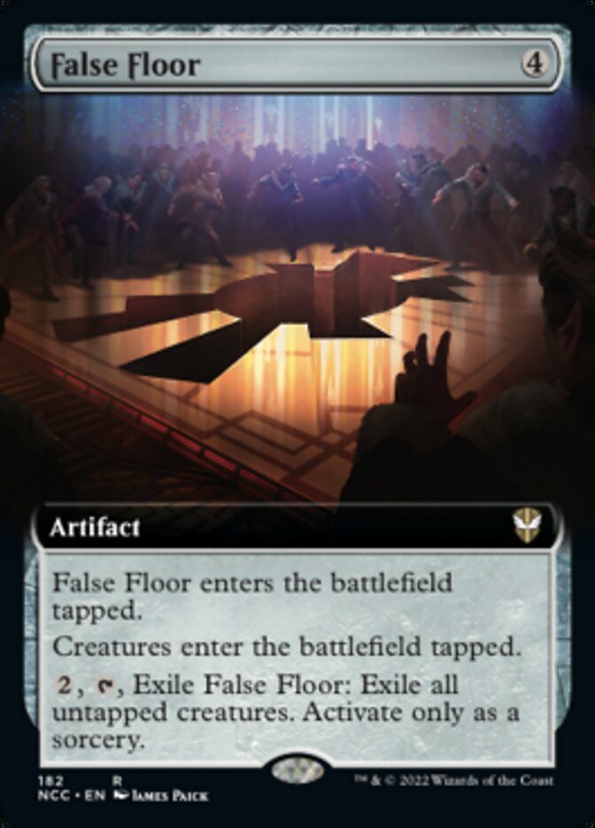False Floor (Extended Art) [Streets of New Capenna Commander] | Gamers Paradise