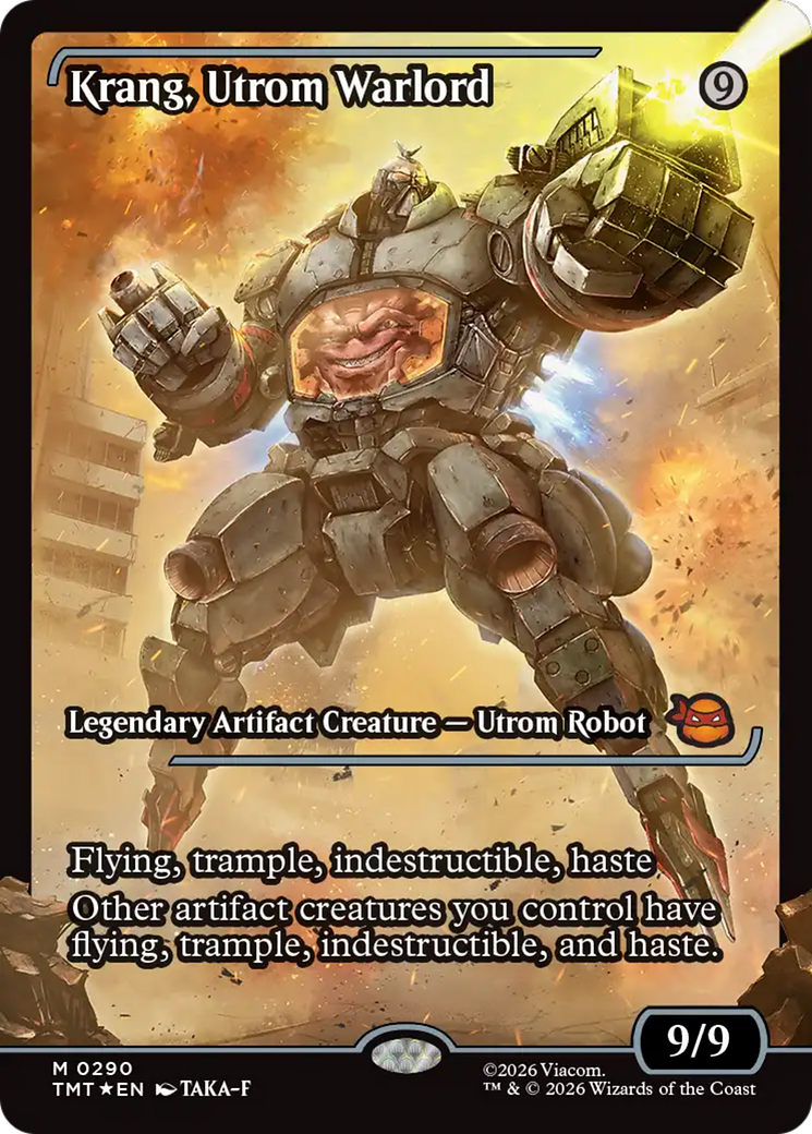 Krang, Utrom Warlord (Showcase) [Teenage Mutant Ninja Turtles] | Gamers Paradise