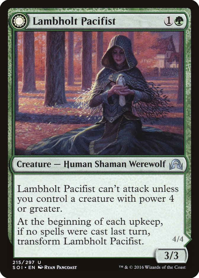 Lambholt Pacifist // Lambholt Butcher [Shadows over Innistrad] | Gamers Paradise