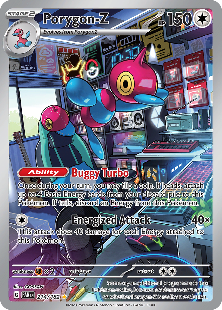 Porygon-Z (214/182) [Scarlet & Violet: Paradox Rift] | Gamers Paradise