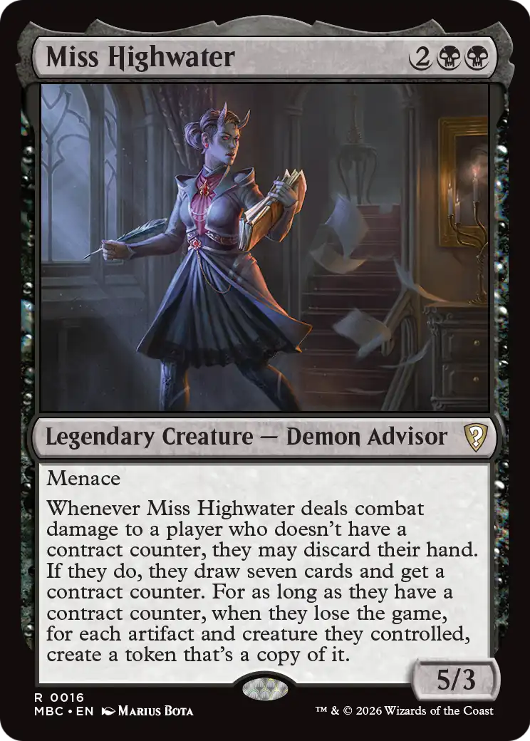 Miss Highwater [Mystery Booster: Commander Edition] | Gamers Paradise
