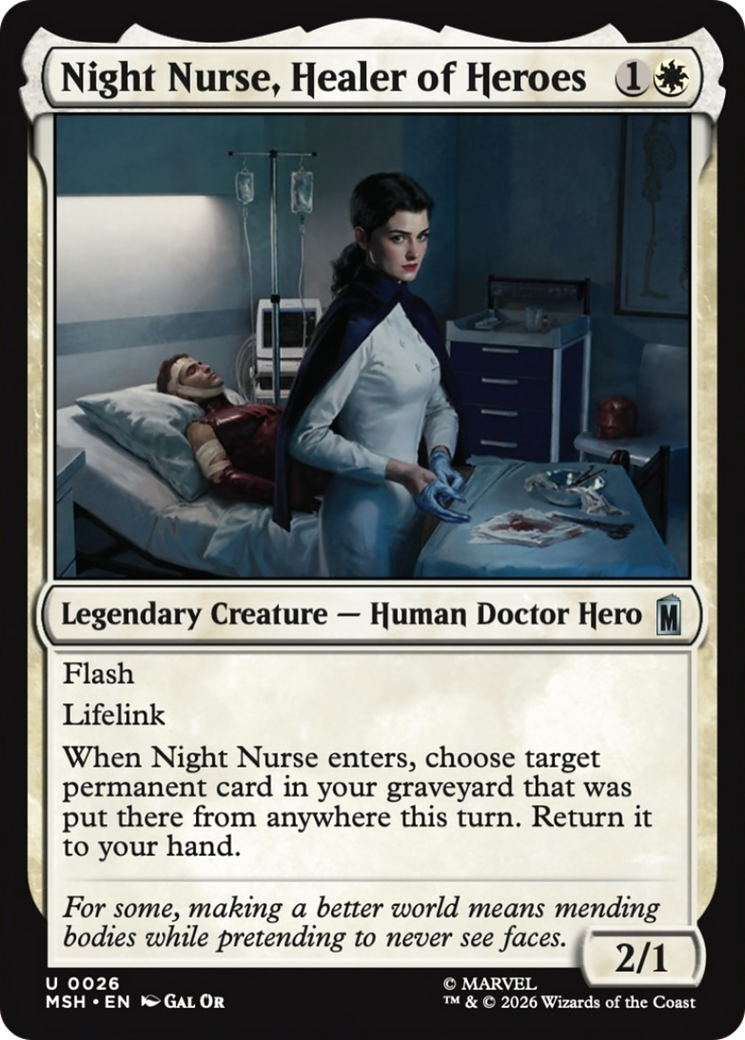 Night Nurse, Healer of Heroes [Marvel Super Heroes] | Gamers Paradise