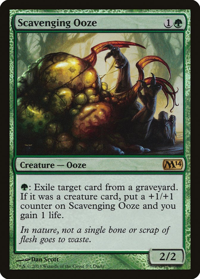 Scavenging Ooze (Duels of the Planeswalkers Promos) [Duels of the Planeswalkers Promos 2013] | Gamers Paradise