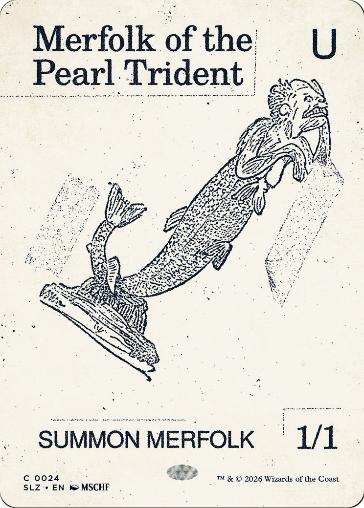 Merfolk of the Pearl Trident (0024) [Secret Lair x MSCHF: The Zeta Set] | Gamers Paradise