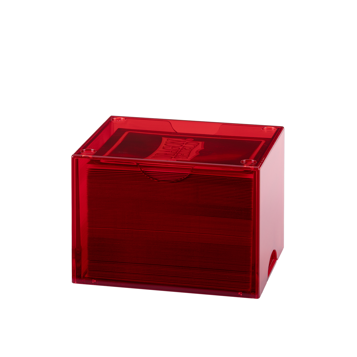Dragon Shield: Strongbox - Clear Red | Gamers Paradise