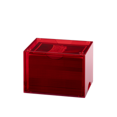 Dragon Shield: Strongbox - Clear Red | Gamers Paradise