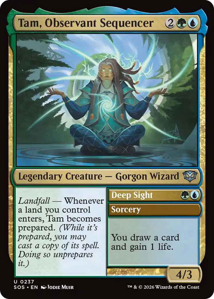 Tam, Observant Sequencer [Secrets of Strixhaven] | Gamers Paradise