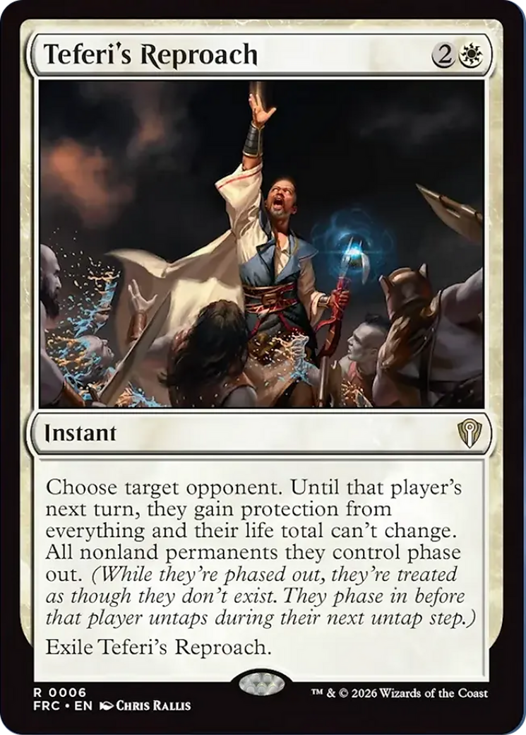 Teferi's Reproach [Reality Fracture Commander] | Gamers Paradise