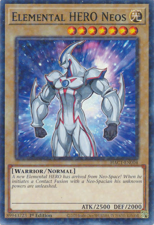 Elemental HERO Neos (Duel Terminal) [HAC1-EN004] Parallel Rare | Gamers Paradise