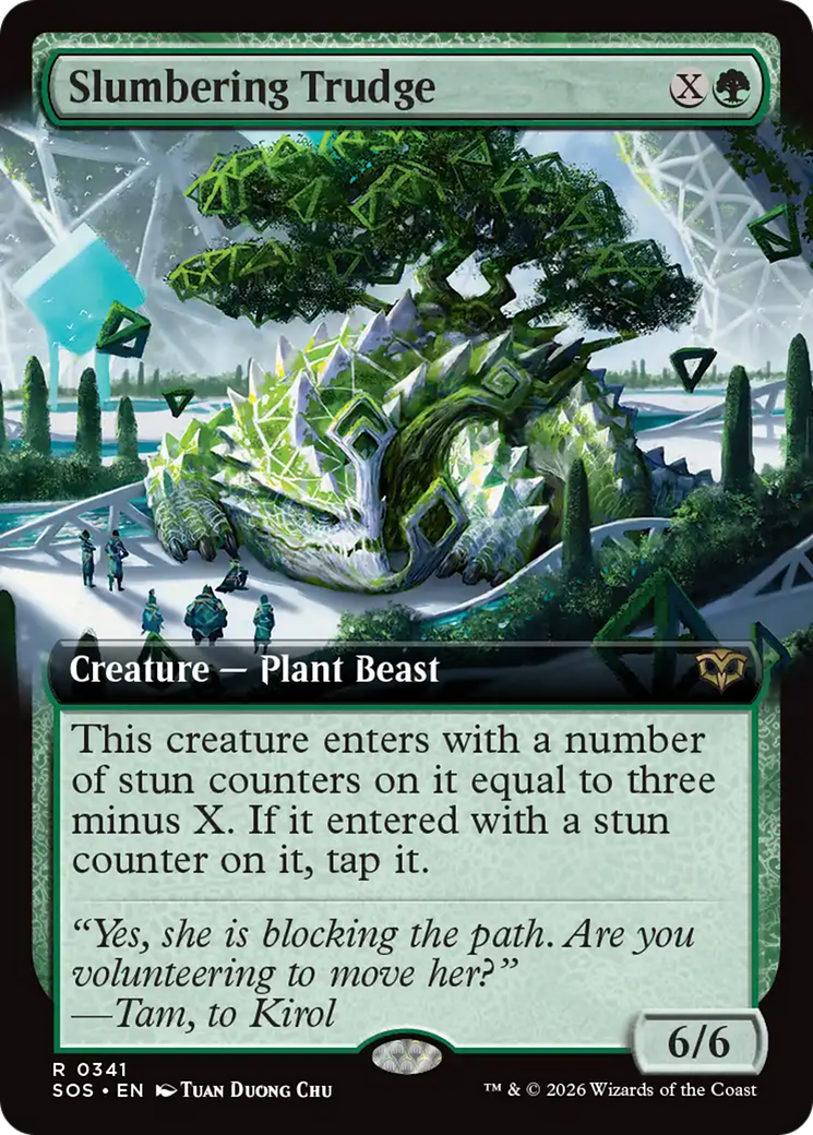 Slumbering Trudge (Extended Art) [Secrets of Strixhaven] | Gamers Paradise