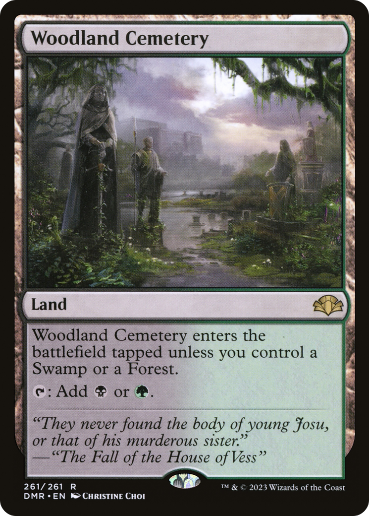 Woodland Cemetery [Dominaria Remastered] | Gamers Paradise