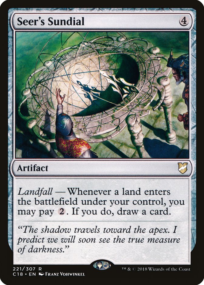 Seer's Sundial [Commander 2018] | Gamers Paradise