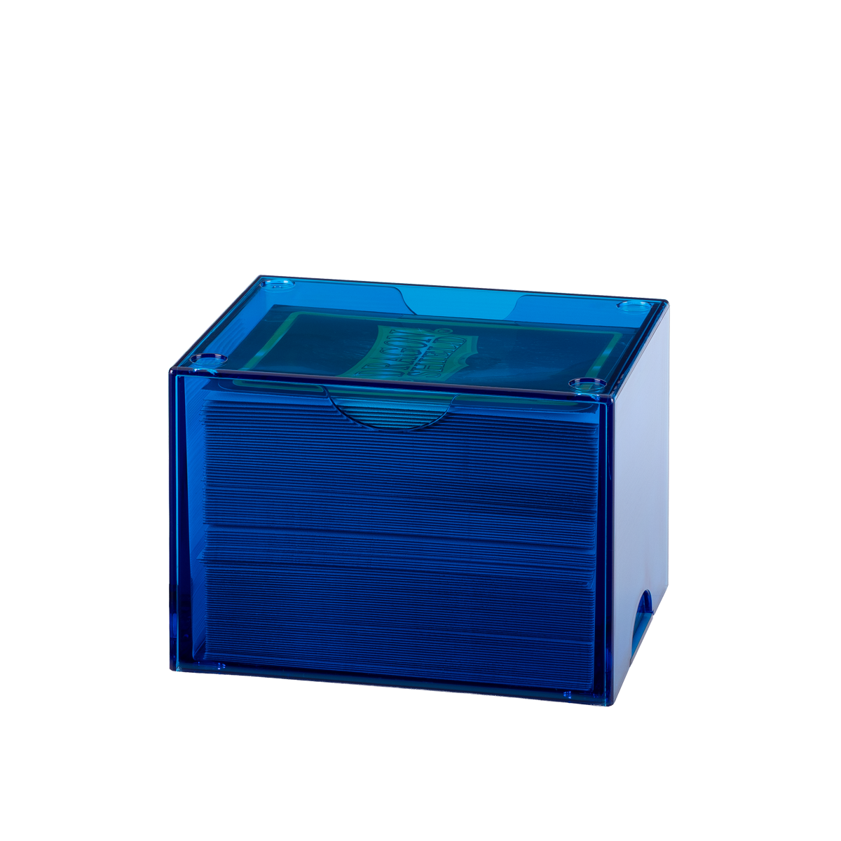 Dragon Shield: Strongbox - Clear Blue | Gamers Paradise