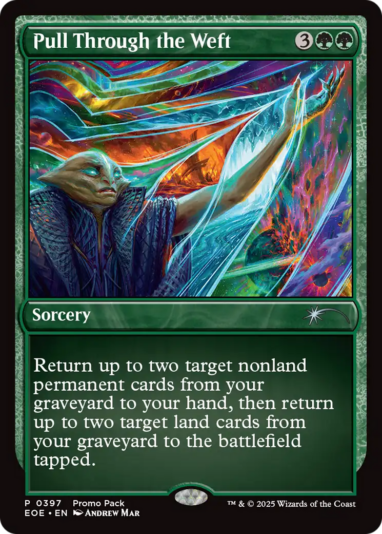 Pull Through the Weft [Edge of Eternities Promo Pack] | Gamers Paradise