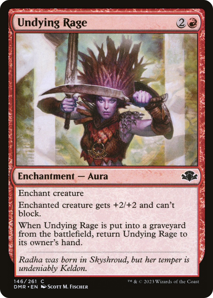 Undying Rage [Dominaria Remastered] | Gamers Paradise