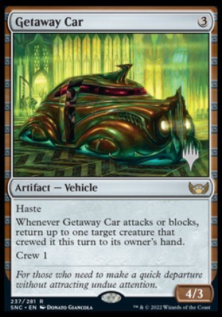 Getaway Car (Promo Pack) [Streets of New Capenna Promos] | Gamers Paradise