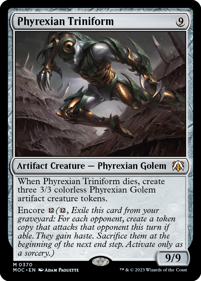 Phyrexian Triniform [March of the Machine Commander] | Gamers Paradise