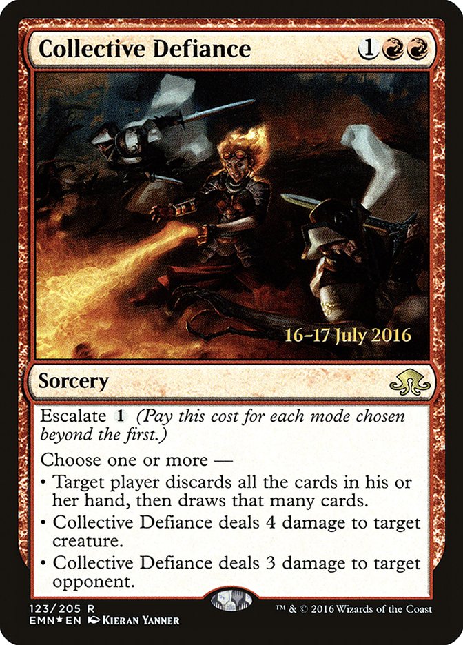 Collective Defiance [Eldritch Moon Prerelease Promos] | Gamers Paradise