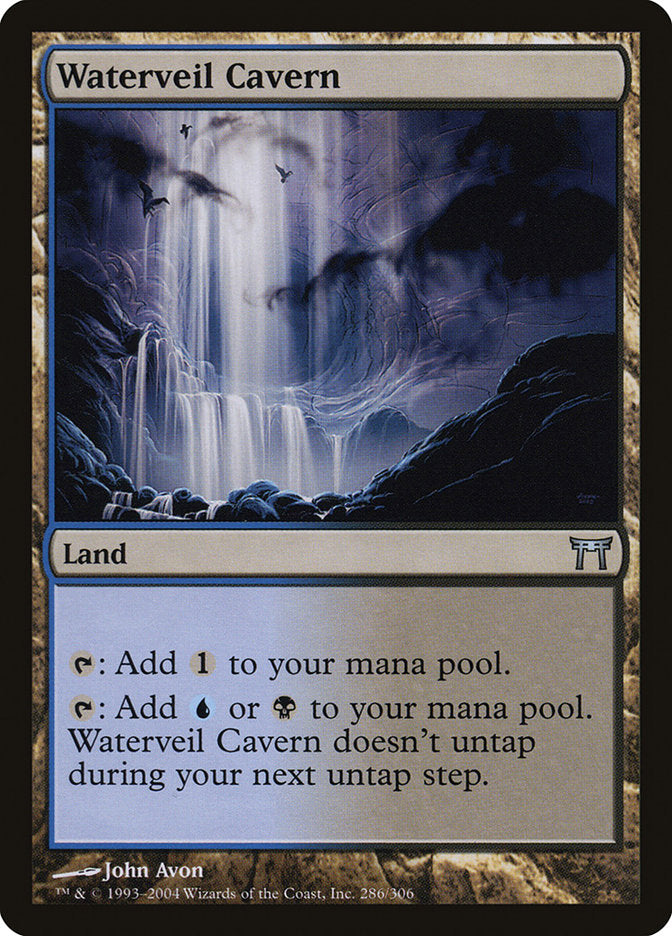 Waterveil Cavern [Champions of Kamigawa] | Gamers Paradise