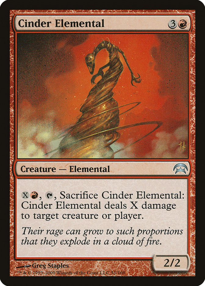 Cinder Elemental [Planechase] | Gamers Paradise
