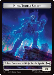 Mutant // Ninja Turtle Spirit Double-Sided Token [Teenage Mutant Ninja Turtles Tokens] | Gamers Paradise