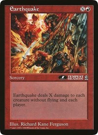 Earthquake (Oversized) [Oversize Cards] | Gamers Paradise
