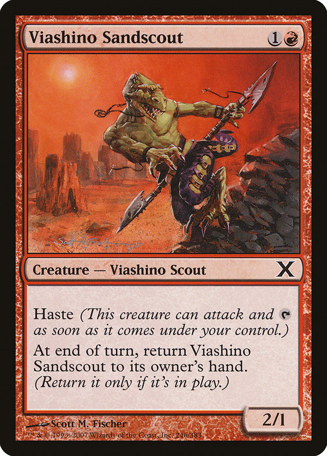 Viashino Sandscout [Tenth Edition] | Gamers Paradise