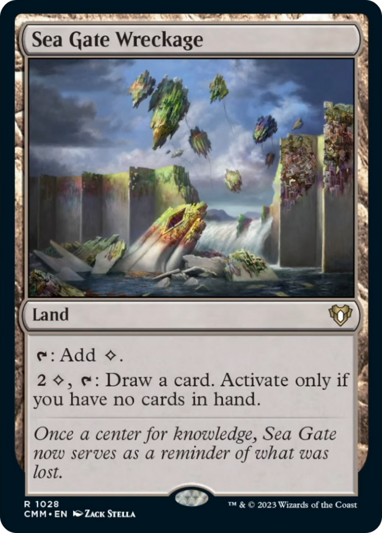 Sea Gate Wreckage [Commander Masters] | Gamers Paradise