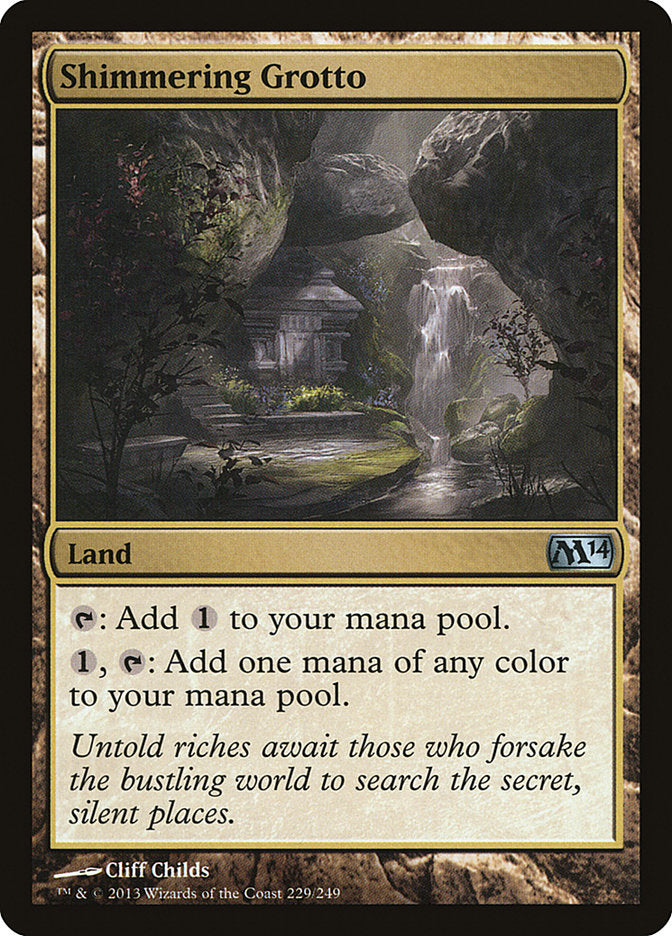 Shimmering Grotto [Magic 2014] | Gamers Paradise