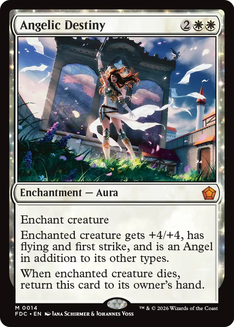 Angelic Destiny [Foundations Commander] | Gamers Paradise