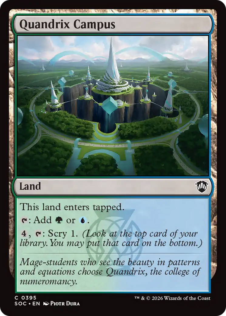Quandrix Campus [Secrets of Strixhaven Commander] | Gamers Paradise