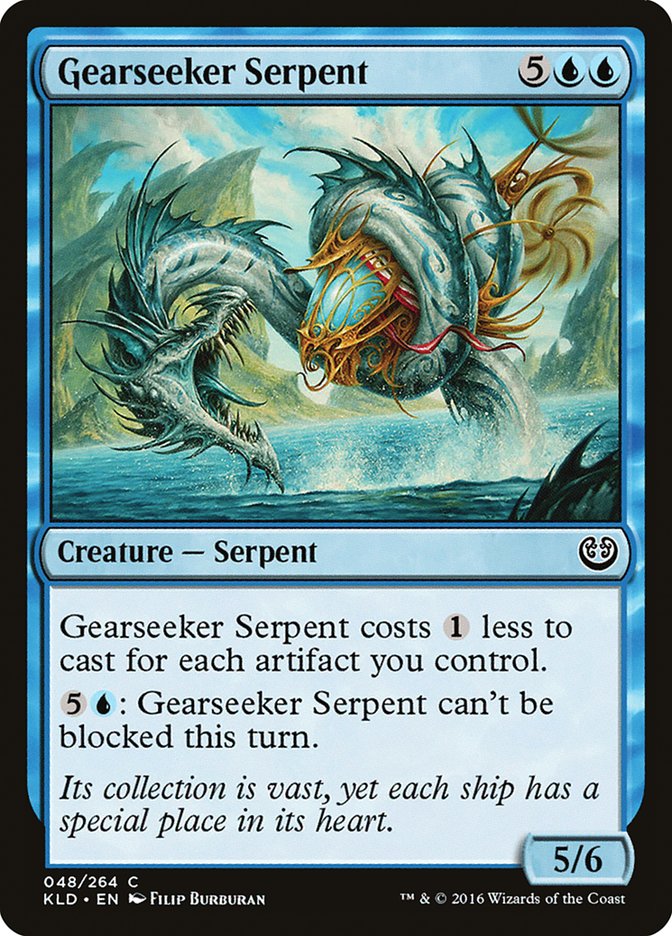 Gearseeker Serpent [Kaladesh] | Gamers Paradise