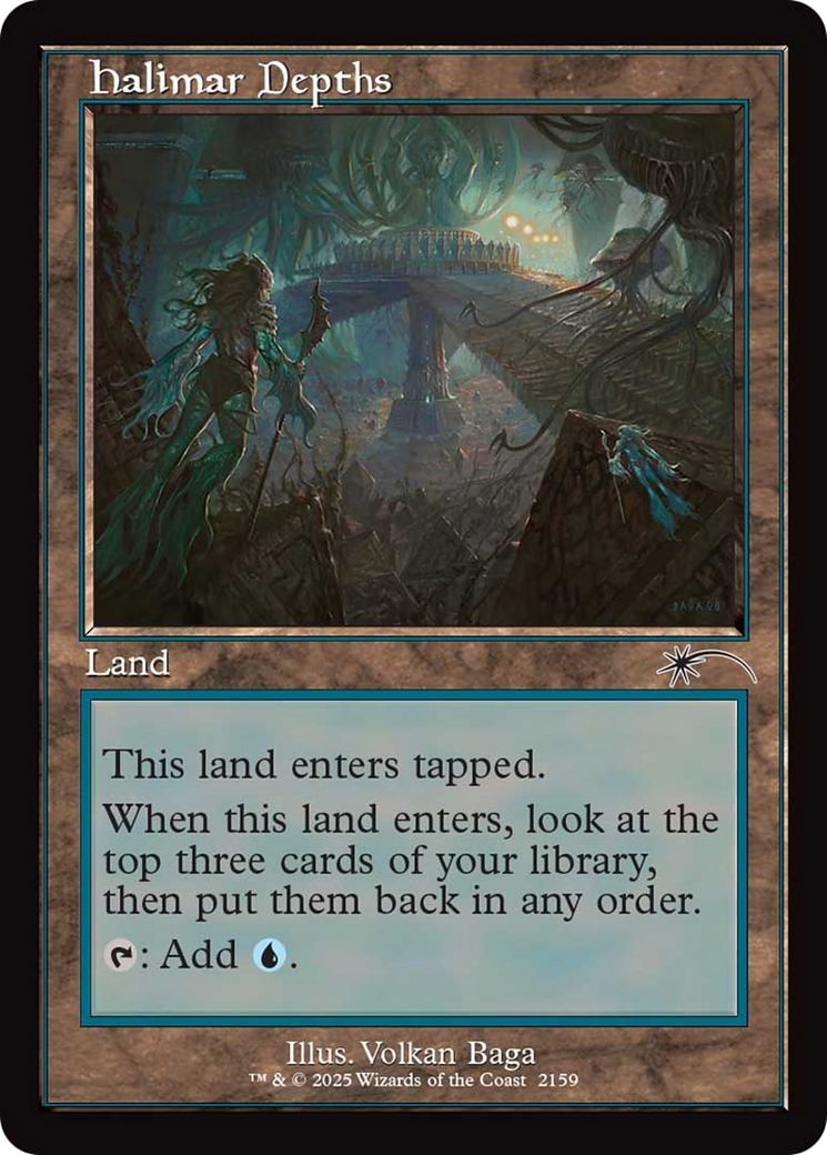 Halimar Depths (Retro Frame) [Secret Lair Drop Series] | Gamers Paradise