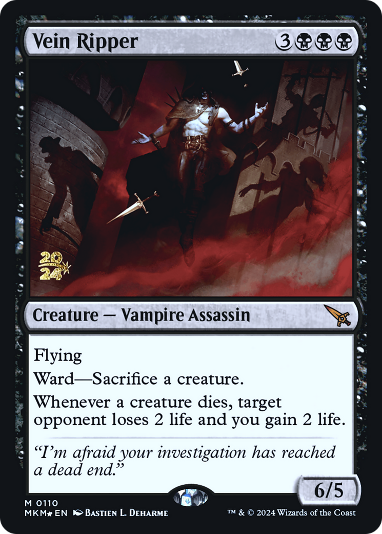 Vein Ripper [Murders at Karlov Manor Prerelease Promos] | Gamers Paradise