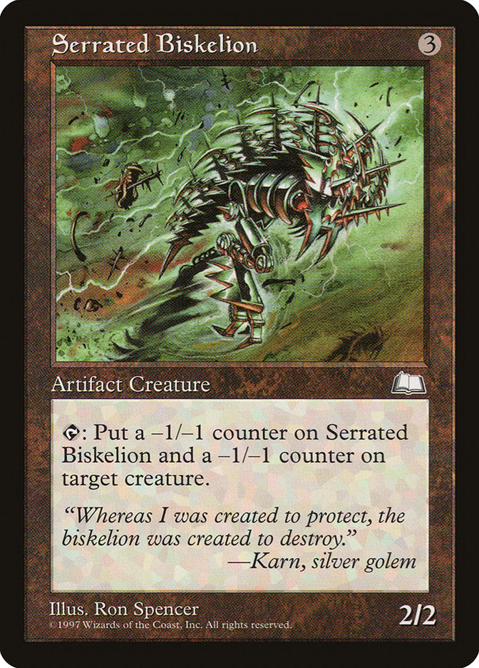 Serrated Biskelion [Weatherlight] | Gamers Paradise