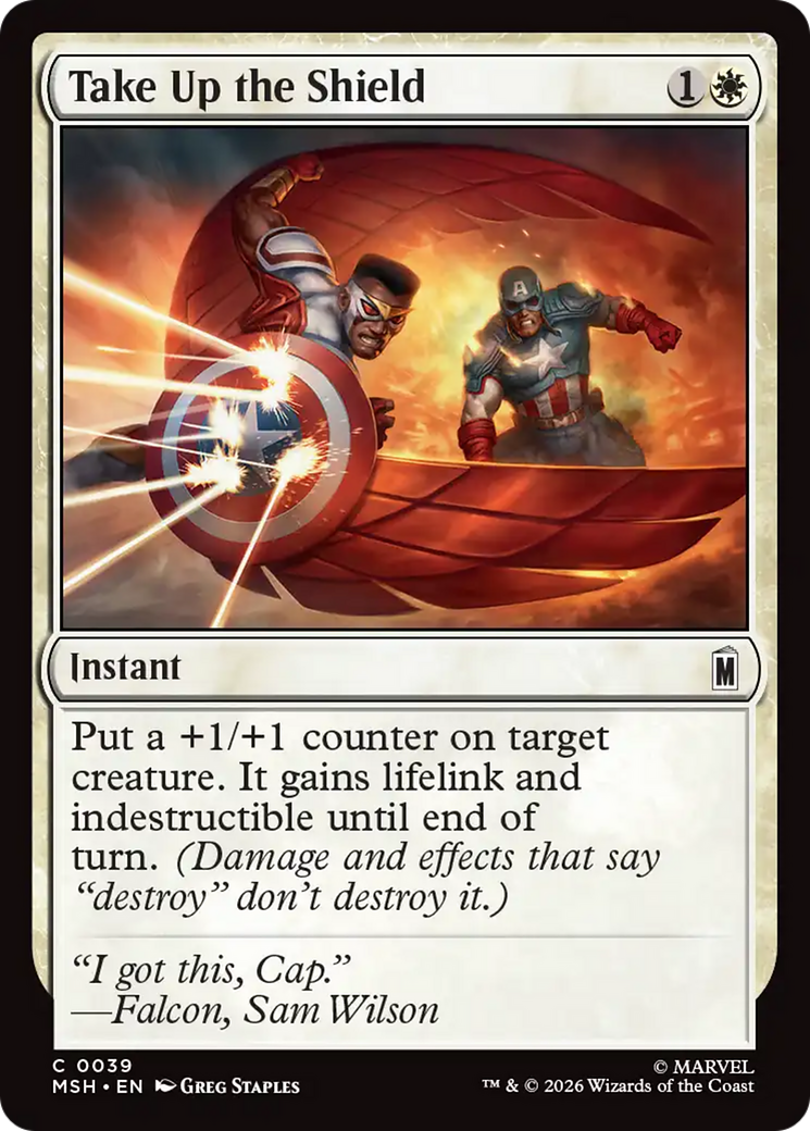 Take Up the Shield [Marvel Super Heroes] | Gamers Paradise