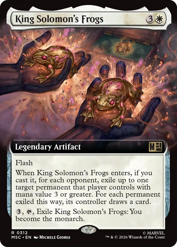 King Solomon's Frogs (Extended Art) [Marvel Super Heroes Commander] | Gamers Paradise