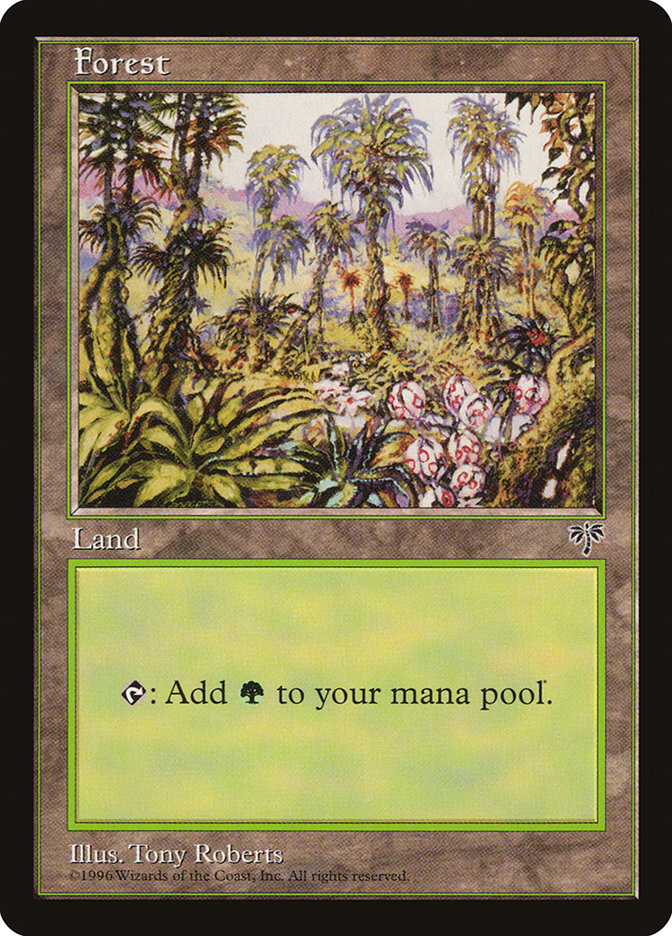 Forest (Flowers Not Opened Bottom Right) [Mirage] | Gamers Paradise