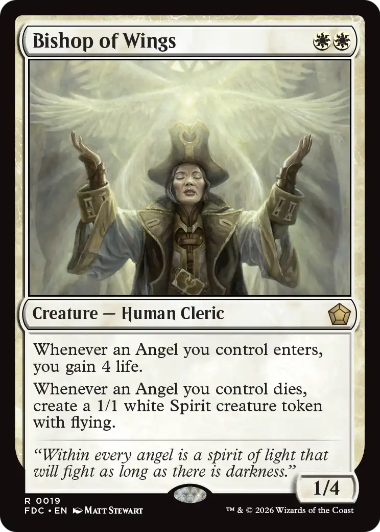 Bishop of Wings [Foundations Commander] | Gamers Paradise
