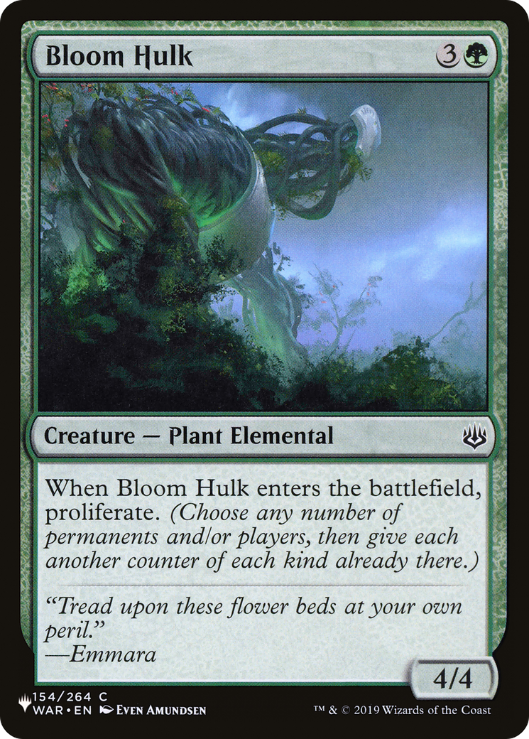 Bloom Hulk [The List Reprints] | Gamers Paradise