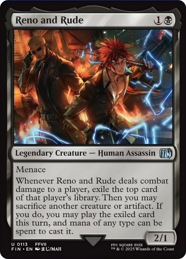Reno and Rude [FINAL FANTASY] | Gamers Paradise