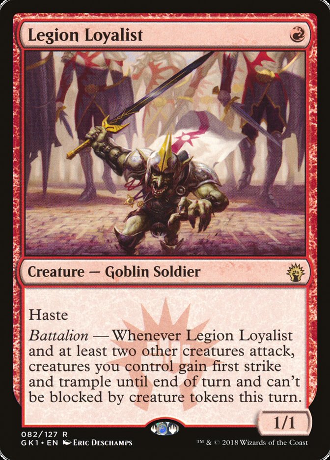 Legion Loyalist [Guilds of Ravnica Guild Kit] | Gamers Paradise