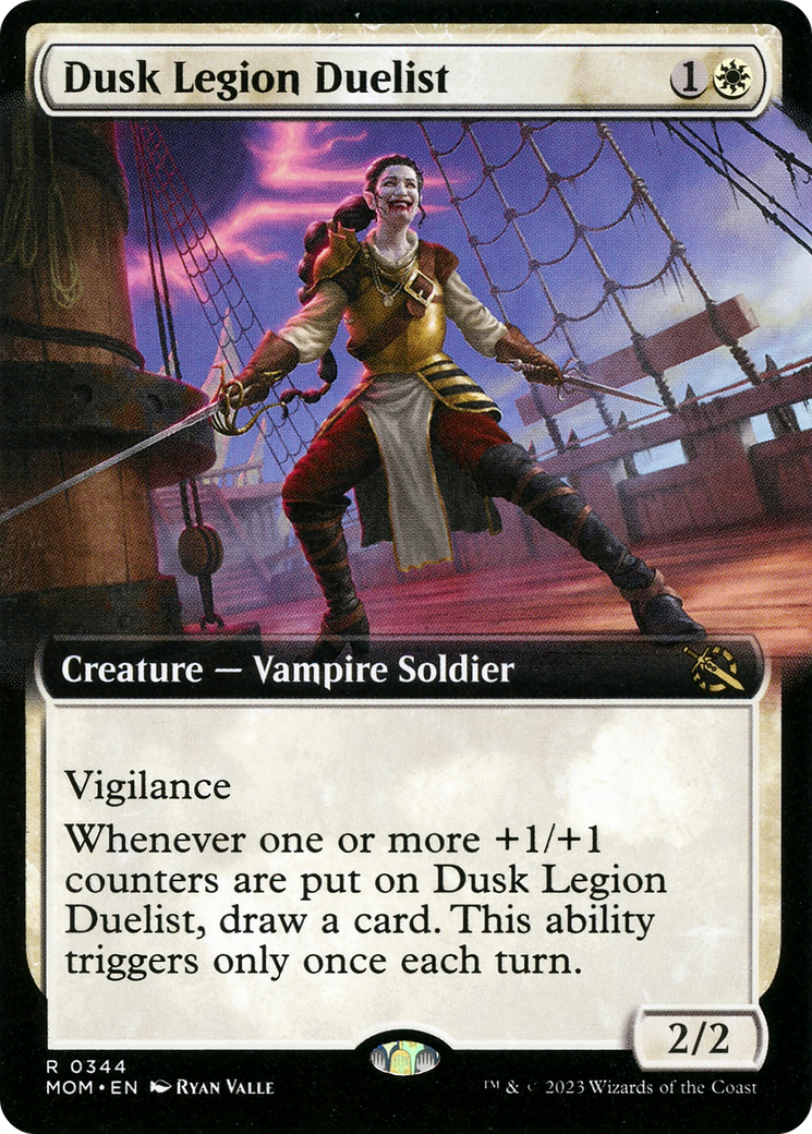 Dusk Legion Duelist (Extended Art) [March of the Machine] | Gamers Paradise