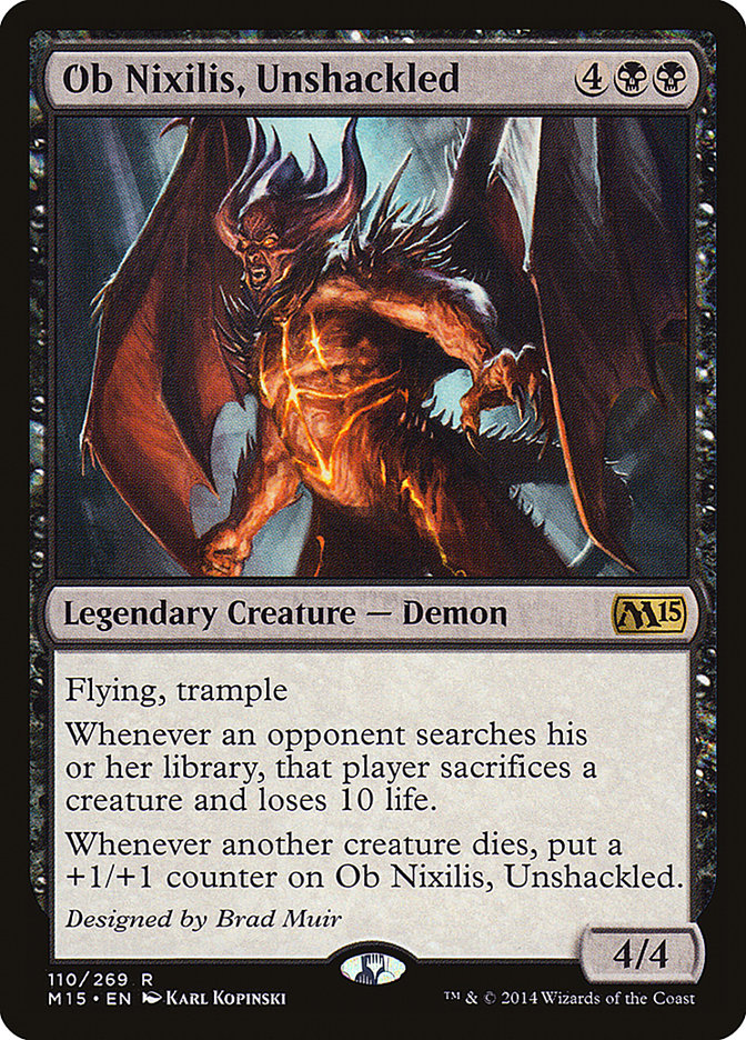 Ob Nixilis, Unshackled [Magic 2015] | Gamers Paradise