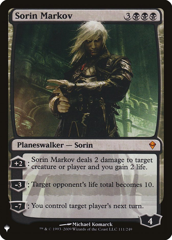 Sorin Markov [Mystery Booster] | Gamers Paradise