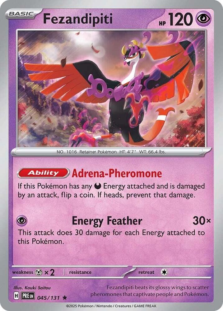 Fezandipiti (045/131) [Scarlet & Violet: Prismatic Evolutions] | Gamers Paradise